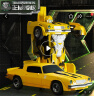 变形金刚（TRANSFORMERS）儿童玩具男孩遥控车机器人节日礼物汽车模型电影7经典款大黄蜂 实拍图