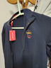 皮爾卡丹（pierre cardin）衛衣男春秋季新款100%純棉立領(lǐng)拉鏈開(kāi)衫潮流刺繡休閑運動(dòng)服外套男 曬單實(shí)拍圖