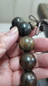 彩荷金絲楠木陰沉木手串把件文玩佛珠手鏈 男女士款 直徑20mm  曬單實(shí)拍圖