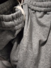 Foss Phil裤子男士春夏季直筒裤垂感阔腿裤宽松百搭运动休闲裤206灰色4XL 实拍图