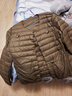 鴨鴨（YAYA）新國標輕薄羽絨服男士短款薄款背心內穿內膽冬季保暖鴨絨KX 駝色 L 175 曬單實(shí)拍圖