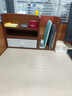 麥室書(shū)桌上的書(shū)架書(shū)桌置物架桌上小型書(shū)架辦公桌收納架多層儲物帶抽屜 深胡桃色40*17*25CM【帶抽屜】 曬單實(shí)拍圖