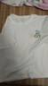 【精選夏季新品】衣服女夏天的短袖T恤上衣女裝2022新款潮夏季短款顯瘦簡(jiǎn)約印花小個(gè)子小衫 小熊字母白色-體桖女 L 90-105斤-體桖女 曬單實(shí)拍圖