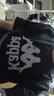 Kappa中性短袖圖案衫春季新款-KPARWTD62M 黑色-990 S 曬單實(shí)拍圖