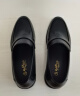 金利来（goldlion）男鞋商务休闲正装鞋舒适轻质透气时尚皮鞋50383013701A-黑-40码 晒单实拍图