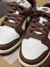 耐克（NIKE）DUNK LOW女子運(yùn)動(dòng)鞋秋季復(fù)古板鞋低幫輕便緩震DD1503 124帆白/驚喜可可色/椰奶色 37.5 曬單實(shí)拍圖