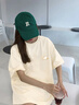 真維斯純棉短袖t恤女夏季2024年新款寬松舒適簡(jiǎn)約百搭通勤風(fēng)半袖上衣GX 杏-擺爛鴨K M（建議100-110斤） 曬單實(shí)拍圖