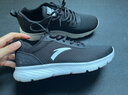 安踏男鞋2026春夏季新款運動(dòng)鞋軟底網(wǎng)面透氣防滑跑鞋皮面防水跑步鞋 (網(wǎng)面)安踏白/黑-2 40 曬單實(shí)拍圖
