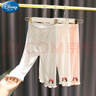 迪士尼（Disney）1-5歲女寶寶涼感冰絲棉打底褲3女?huà)雰合募颈】钆浲笟馄叻盅?灰色一條 110 褲長(cháng)44cm 建議(100-110cm) 曬單實(shí)拍圖