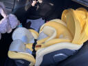 ledibaby乐蒂宝贝婴儿童安全座椅0-4-12岁汽车用宝宝坐椅车载可坐可躺 太空舱Pro【奶酪黄】全龄i-size 实拍图