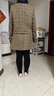 莉紗芙特2025年春秋季新款女士套裝復(fù)古外套連衣裙小個子小香風(fēng)學(xué)院風(fēng)衣服 咖色 XL 118-128斤 曬單實拍圖