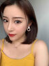 禾匠圓圈耳釘生日禮物女生小眾設(shè)計(jì)高級(jí)感耳飾送老婆新年情人節(jié) 金色耳釘 曬單實(shí)拍圖
