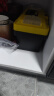 艾瑞泽 工具箱收纳箱家用五金维修盒零件箱塑料美术箱电工折叠手提箱 14寸加厚加强款（全新料无味） 实拍图