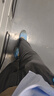 羅蒙（ROMON）冰絲高彈防曬休閑褲男2025夏季新款商務易打理職業(yè)工裝直筒褲男 灰色【單件裝】 180/84A XL 曬單實拍圖