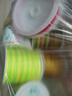 靈久久漸變段染玉線(xiàn)DIY編織端午節五彩手鏈項鏈線(xiàn)材加密珠寶串珠線(xiàn) 綠雀仙/黃綠粉色 72號粗0.8mm 曬單實(shí)拍圖