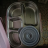 沃德百惠（WORTHBUY）304不锈钢饭盒保温上班族学生1人便携大容量分隔型带汤碗便当餐盒 K16款粉色+餐具+袋 实拍图