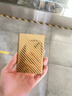 途尊防盜刷防消磁卡包證件收納盒金屬男士女式信用錢(qián)包卡套不銹鋼卡盒 小號香檳金  6卡位(可放駕駛證) 曬單實(shí)拍圖