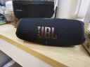 JBL CHARGE5 音乐冲击波五代 便携式蓝牙音箱+低音炮 户外防水防尘 桌面音响 增强版赛道扬声器  黑色 晒单实拍图