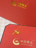中國黃金（CHINA GOLD）黃金項鏈女足金蝴蝶結雙心項鏈七夕情人節禮物送女友老婆 足金項鏈約3.2g+甄選禮盒 曬單實(shí)拍圖