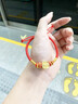 中國(guó)黃金（CHINA GOLD）五路財(cái)神黃金手鏈女士99足金轉(zhuǎn)運(yùn)珠本命年七夕情人節(jié)禮物送女朋友 五路財(cái)神手串（紅繩） 摯愛(ài)禮盒【紀(jì)念品】 曬單實(shí)拍圖