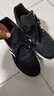 阿迪達(dá)斯 （adidas）夏季網(wǎng)面鞋官方艦店男鞋跑步鞋同款運(yùn)動(dòng)鞋緩震舒適透氣訓(xùn)練休閑鞋 黑白大LOGO/店長(zhǎng)主推款 44 曬單實(shí)拍圖