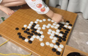 尋弈仿玉子19路圍棋棋盤套裝五子棋入門兒童初學(xué)棋子云子可折疊 折疊圍棋盤+云子 曬單實拍圖