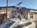 車(chē)頂自行車(chē)架固定架 平衡車(chē)公路/山地自行車(chē)頂置架車(chē)載橫置小單車(chē) 單臂-銀色款一個(gè)【無(wú)橫桿】 越野車(chē)SUV轎車(chē)皮卡通用自行車(chē)架 曬單實(shí)拍圖