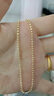 我愛鉆石網(wǎng)18K金項(xiàng)鏈女士彩金四葉草吊墜結(jié)婚紀(jì)念日禮物送女友老婆生日禮物 18K金四葉草吊墜-黑瑪瑙 曬單實(shí)拍圖