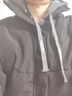 真維斯（JEANSWEST）假兩件羽絨棉服男女秋冬季2024新款情侶休閑夾克外套男潮棉衣保暖 黑色(男女同款) 3XL 曬單實(shí)拍圖