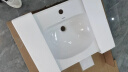 安华2023新款浴室柜陶瓷一体盆智能镜卫生间洗脸盆洗漱台洗手盆柜组合 80cm 高清镜 实拍图