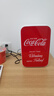 可口可樂（Coca-Cola）車載冰箱車家兩用迷你小冰箱辦公室宿舍冷藏加熱牛奶美妝冷暖箱 8L字母紅-冷/熱 車家兩用 8L 曬單實(shí)拍圖