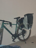 塔斯隊長(cháng)（TOSUOD）自行車(chē)騎行馱包山地車(chē)后尾包大容量便攜防水后貨架包單車(chē)旅行長(cháng)途裝備 硬殼PVC 黑色 50L 曬單實(shí)拍圖