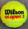 Wilson威尔胜美网比赛训练网球塑罐3粒WRT106200（球面数字随机） 实拍图