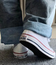 匡威（Converse） 男鞋女鞋運(yùn)動(dòng)鞋經(jīng)典休閑低幫帆布鞋 101000 37 曬單實(shí)拍圖