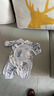 DOMIAMIA寶寶兒童罩衣嬰幼兒圍兜吃飯圍裙外穿防臟飯兜口水兜 奧斯花港【杜邦三防面料-短袖款】 90 曬單實(shí)拍圖