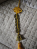 山迪六帝錢(qián)掛件黃繩銅鈴鐺五帝錢(qián)真品銅錢(qián)入戶(hù)門(mén)五黃二黑門(mén)對門(mén)掛件 2.7六帝錢(qián)銅鈴鐺(一對裝) 曬單實(shí)拍圖