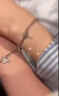 情侶手鏈磁吸愛(ài)心鑰匙鎖 簡(jiǎn)約小眾ins浪漫異地戀男女感應學(xué)生蛇年 【1對組合價(jià)】愛(ài)心鎖1+鑰匙1 曬單實(shí)拍圖