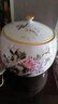 loyo景德鎮(zhèn)陶瓷器茶葉罐牡丹儲(chǔ)物罐大號(hào)陶瓷密封罐防潮普洱茶餅罐帶蓋 蓋缽款花鳥茶葉罐 曬單實(shí)拍圖