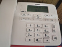 飞利浦(PHILIPS）电话机座机 固定电话 办公家用 来电显示 双接口 免电池 CORD118白色 实拍图