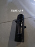 德國進口品質雙層玻璃杯內膽保溫杯男女士茶水分離泡茶杯子大容量透明防燙水杯的 黑色防爆隔熱款400 曬單實拍圖