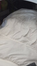 美洋（MEIYANG）黑森林防曬半身裙UPF80+防蚊褶皺拼接休閑蛋糕長裙夏季新款半裙女 白色 L 曬單實(shí)拍圖