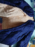 迪士尼新款一體棉校服神器童裝羽絨棉服內膽中大男兒童保暖女童外套 藏青色 整塊棉不起坨 160 建議身高140-155CM 曬單實(shí)拍圖