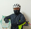 行者戶(hù)外戶(hù)外運動(dòng)騎行手套觸屏防風(fēng)保暖防滑加絨加厚自行車(chē)摩托車(chē)手套男女 黑色 M (82-86) 曬單實(shí)拍圖