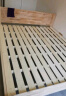 意米之恋橡胶木床实木床 主卧双人床 卧室家具 品质大板208cm*180cm*80cm 实拍图