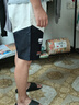 啄木鳥【2件裝】冰絲短褲男夏季薄款五分褲男士潮流韓版直筒休閑 903米色+905米色 XL （建議125-140斤） 曬單實(shí)拍圖