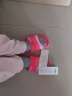 回力韩版凉拖鞋拼接情侣款浴室居家用时尚软底拖鞋HL333361桃红色37码 实拍图