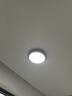 VVS【全光譜】護(hù)眼過道燈led吸頂燈現(xiàn)代簡約入戶陽臺(tái)走廊燈中山燈具 高亮黑丨直徑30cm丨三色丨單個(gè)裝 曬單實(shí)拍圖
