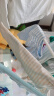 奇萌娃（qimengwa）新生婴儿衣服全棉内衣套装绑带和尚服0-3个月初生宝宝连体衣爬服 彩棉内衣发两套 59码1-2个月 实拍图