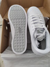 安踏（ANTA）板鞋女鞋2026新款春季滑板鞋女平底舒適休閑鞋女款白色運動(dòng)鞋子女 安踏白/灰 皮面防潑水 38 皮面防潑水 曬單實(shí)拍圖
