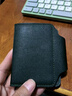 暢印卡包大容量卡夾純色小巧男女式放卡的名片多卡位收納卡片銀行卡套 【升級版】黑色 曬單實(shí)拍圖